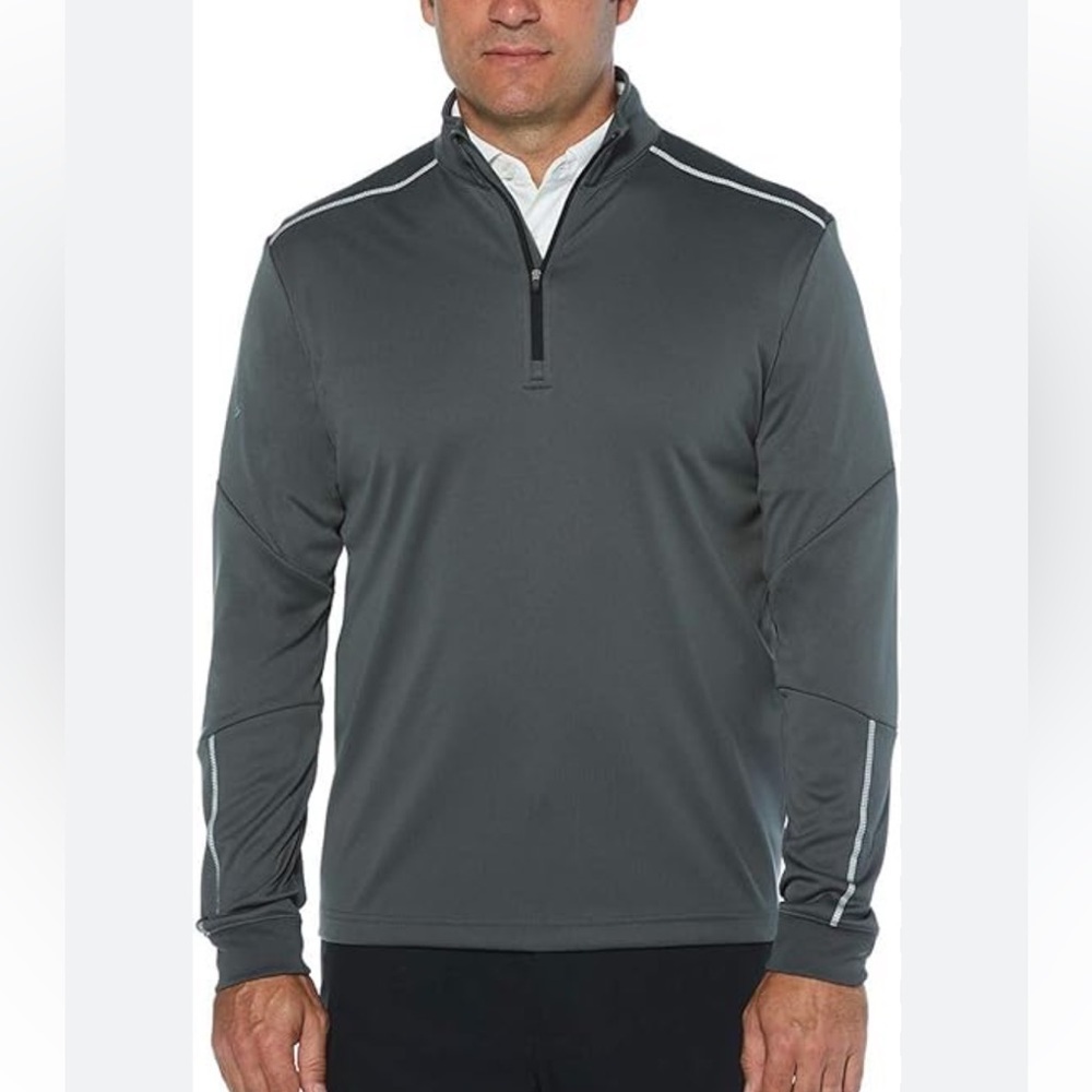 Men’s CALLAWAY tour logo weather series GOLF top 1/4 zip reflectors UPF 50 XL